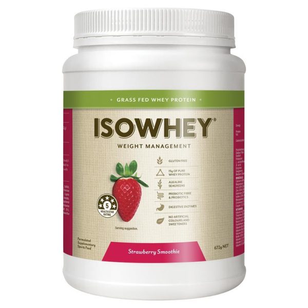 IsoWhey Complete Strawberry Smoothie 672g 1