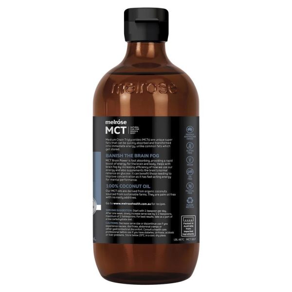 Melrose MCT Oil Brain Power 500ml 3