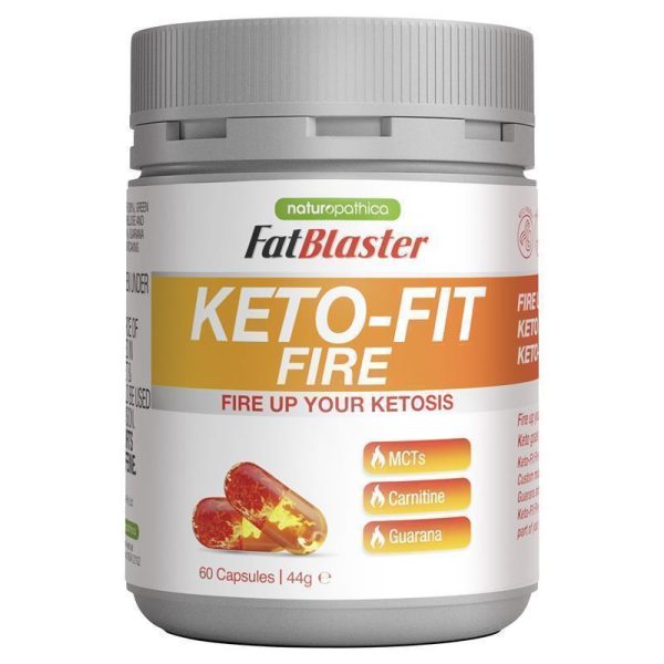 Naturopathica Fatblaster Keto Fit Fire 60 Capsules