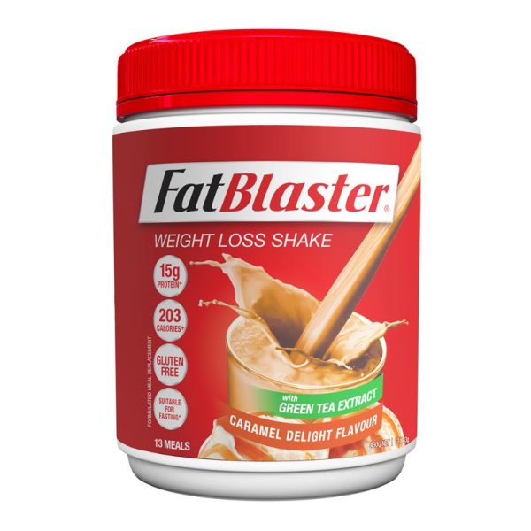 Naturopathica Fatblaster Less Sugar Caramel 430g 2