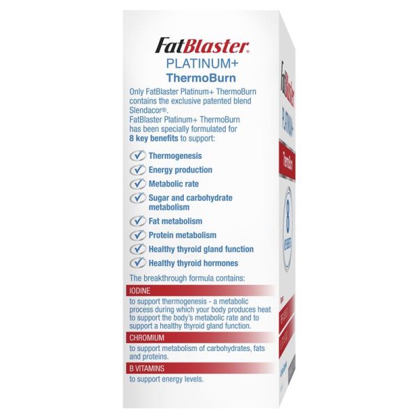 Naturopathica Fatblaster Platinum ThermoBurn 40 Capsules 4