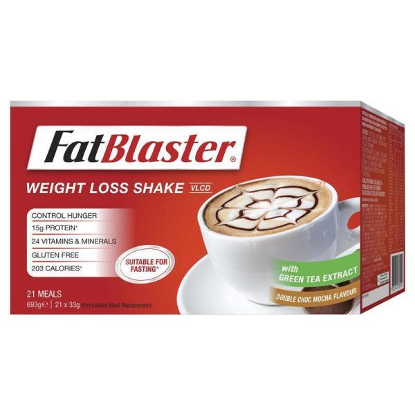 Naturopathica Fatblaster Weight Loss Shake Mocha 21 x 33g Sachets 1