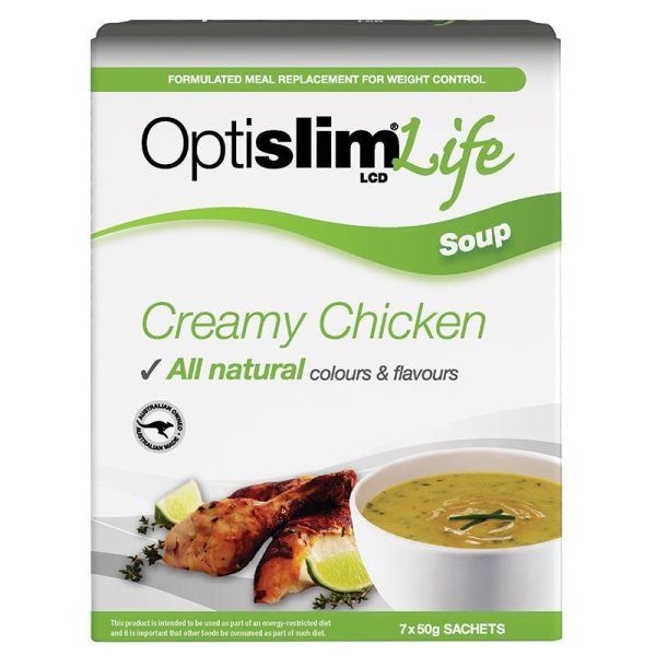 Optislim Life Soup Creamy Chicken 50g x 7