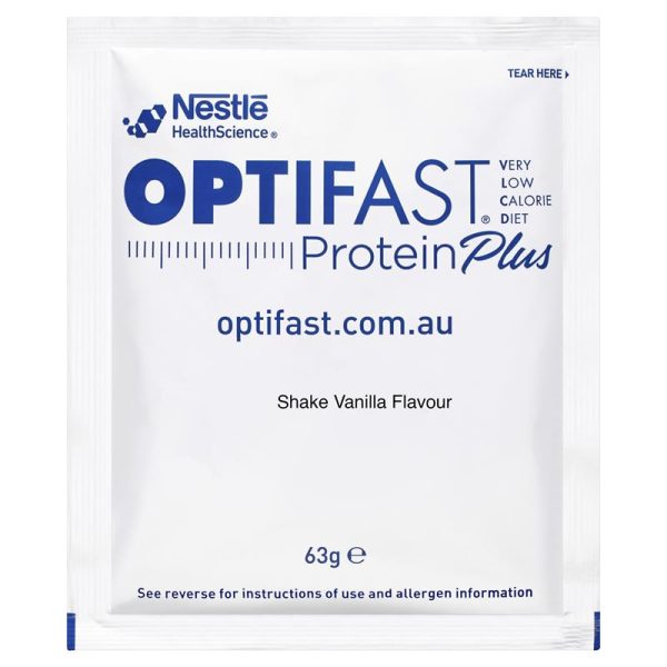 Optifast Protein Plus Shake Vanilla 63g x 10 Sachets 6