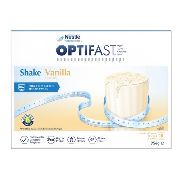 Optifast VLCD Shake Vanilla 18 x 53g 2