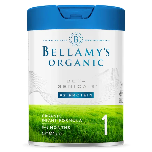 Bellamys Beta Genica 8 Step 1 Infant Formula 800g 1