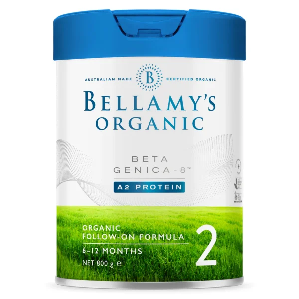 Bellamys Beta Genica 8 Step 2 Follow On Formula 800g 1