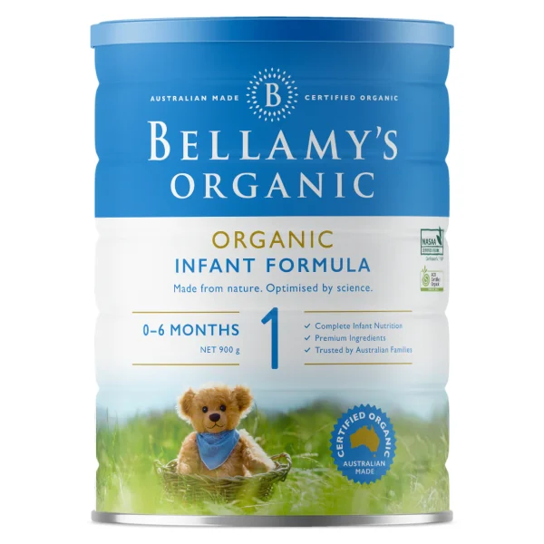 Bellamys Organic Infant Formula Step 1 900g 1