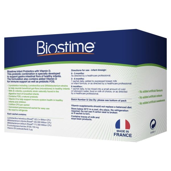 Biostime Infant Probiotic with Vitamin D 28 Pack 5