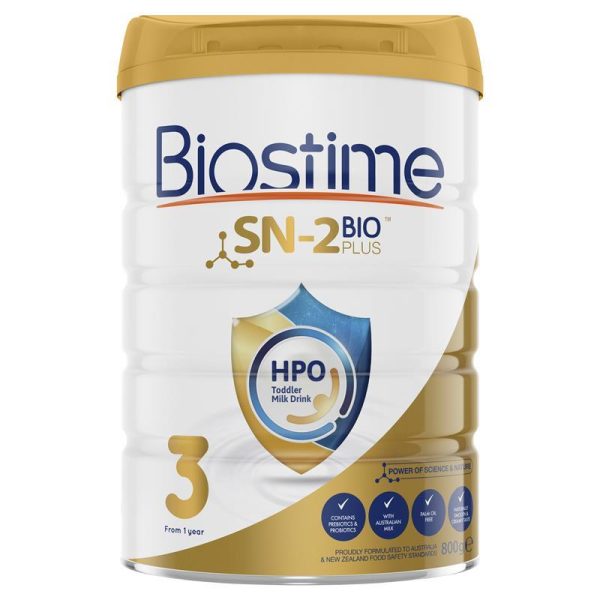 Biostime SN 2 BIO PLUS HPO Toddler Milk Drink Stage 3 800g 1