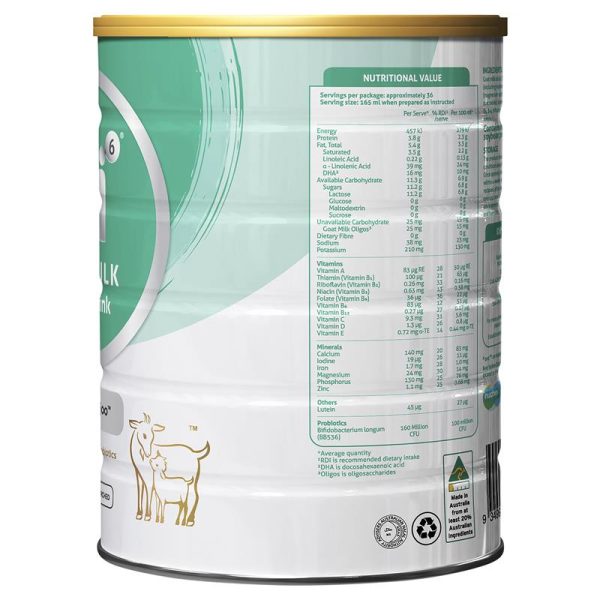 Oli6 Stage 4 Dairy Goat Milk Drink Junior 800g 4