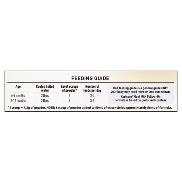 Karicare Goat Milk Follow On Formula 900g 3