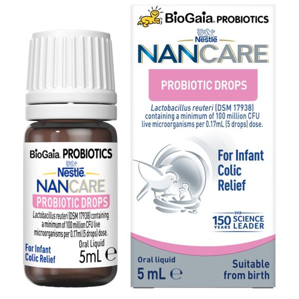 Nestle NAN CARE BioGaia Probiotic Drops For Infant Colic Relief – 5mL 2