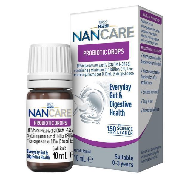 Nestle NAN CARE Probiotic Drops For Everyday Gut Digestive Health – 10mL 1