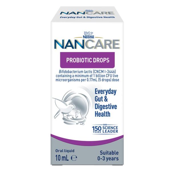 Nestle NAN CARE Probiotic Drops For Everyday Gut Digestive Health – 10mL 3