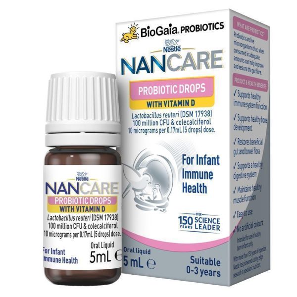 Nestle NAN CARE Probiotic Drops For Infant Immune Health – 5mL 1