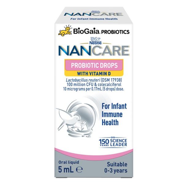 Nestle NAN CARE Probiotic Drops For Infant Immune Health – 5mL 2