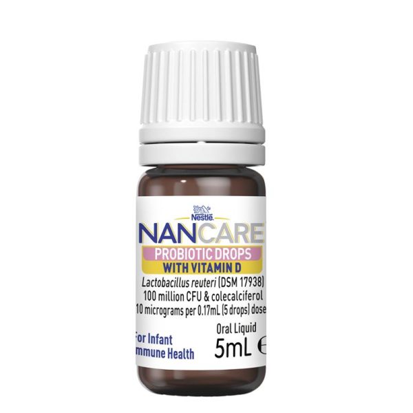 Nestle NAN CARE Probiotic Drops For Infant Immune Health – 5mL 3