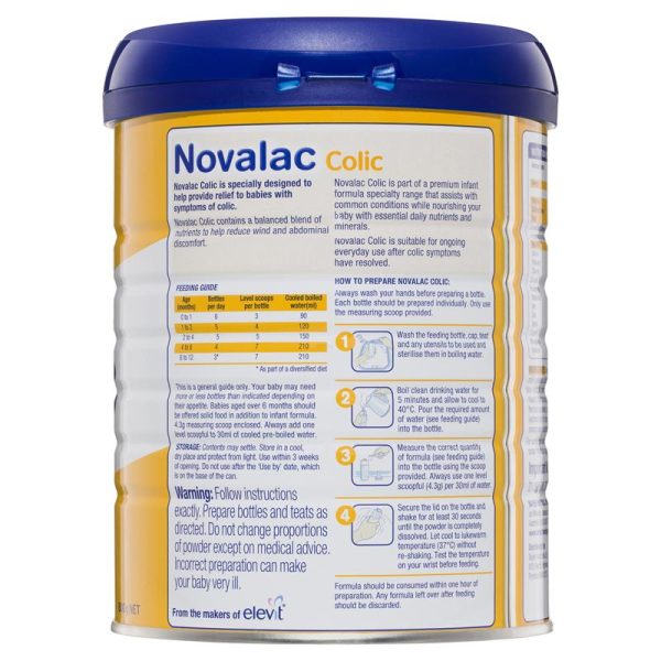 Novalac AC Colic Infant Formula 800g 3