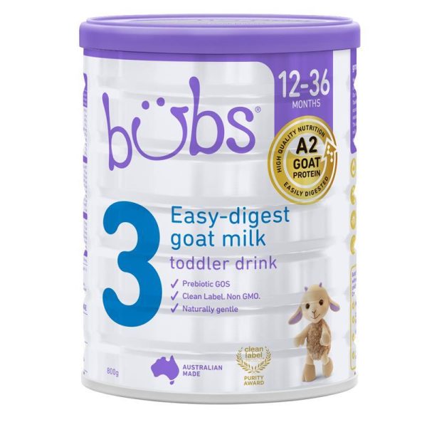 Bubs Goat Toddler Formula 800g 1