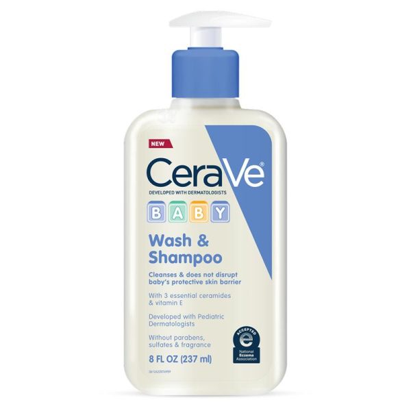 CeraVe Baby Wash Shampoo 1