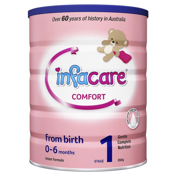 Infacare Comfort Stage 1 Infant Formula 0 6 Months 850g 1