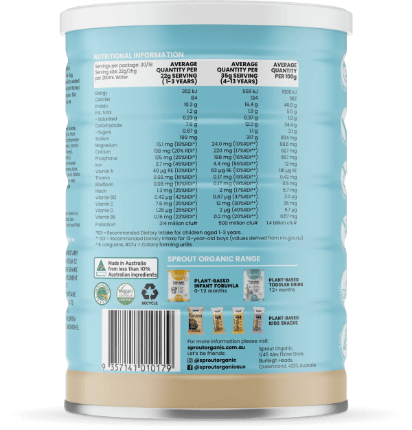 Junior Plant Protein Shake 2