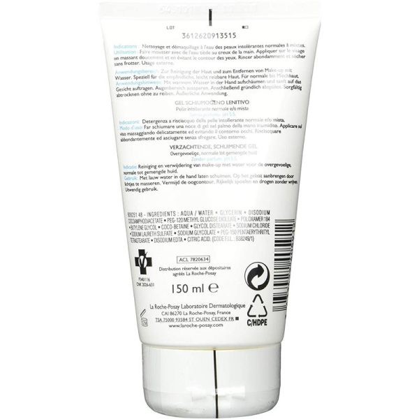 La Roche Posay Toleriane Softening Foaming Gel Cleanser 150mL 4