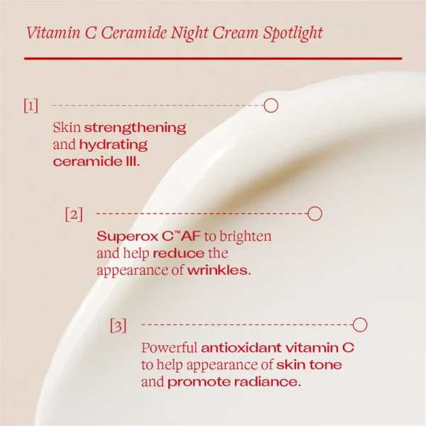 Trilogy Vitamin C Ceramide Night Cream 60ml 1